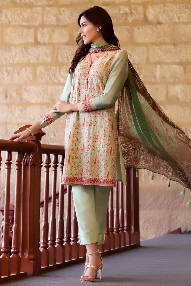 front pleated kurti designs