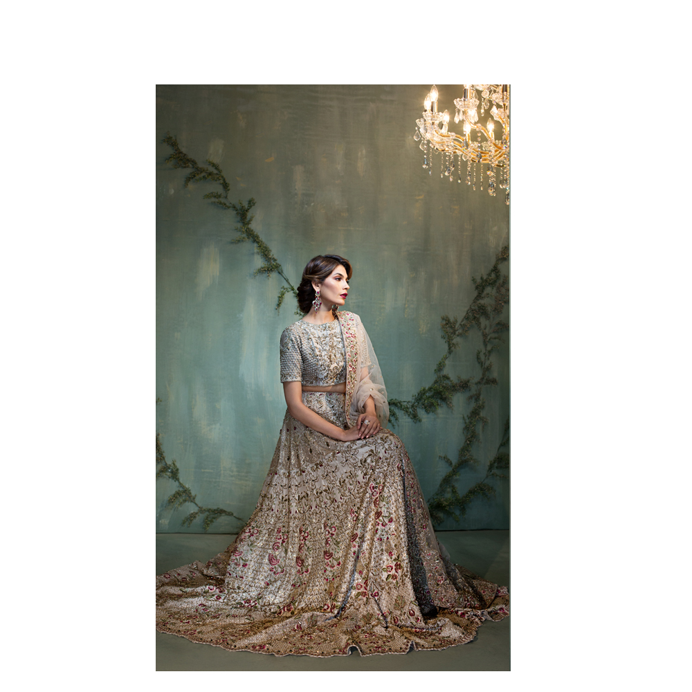 Green Bridal by Native.pk Pakistani Ready to Wear Pret Dresses Online Available Online Formal & Bridal Wear Collection 2019