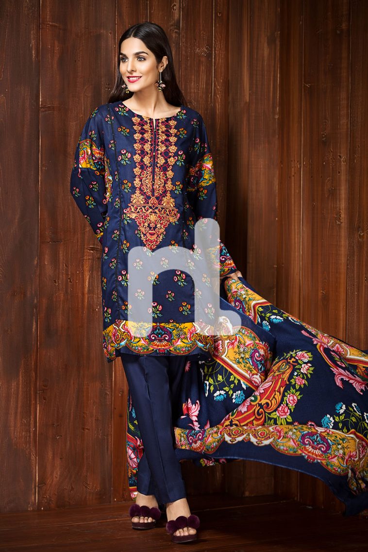- Best winter dresses by Nishat Linen