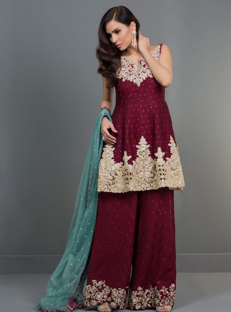 zainab chottani party wear 2018