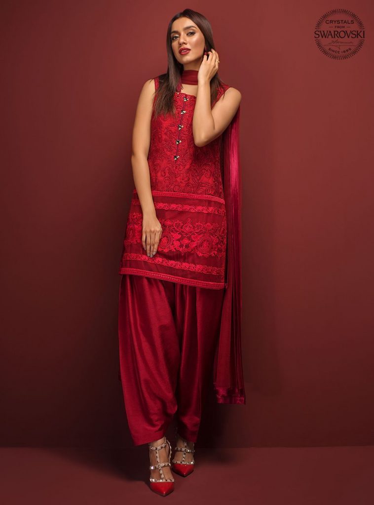 zainab chottani red dress