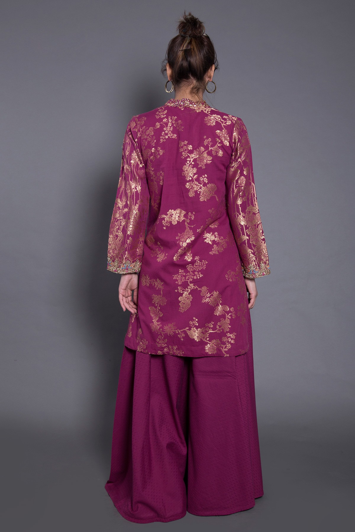 Formal wear purple ready to wear pret by Generation formal collection 2019