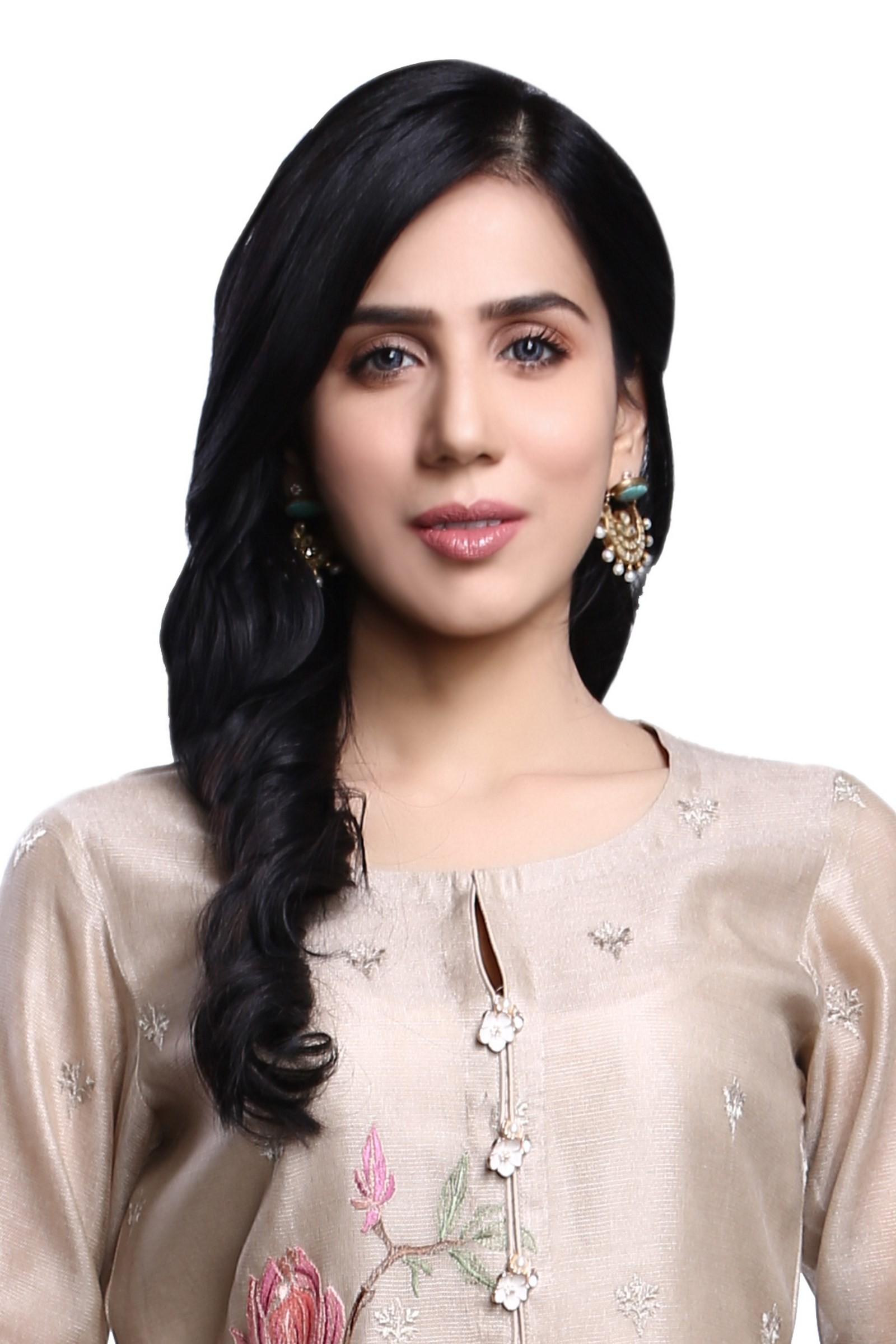 Pretty grey 3 piece ready to wear dress by Bareeze evening wear collection 2019