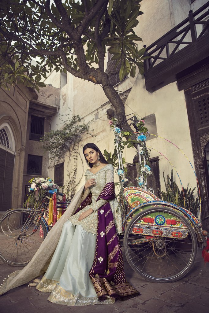 ice blue color dress