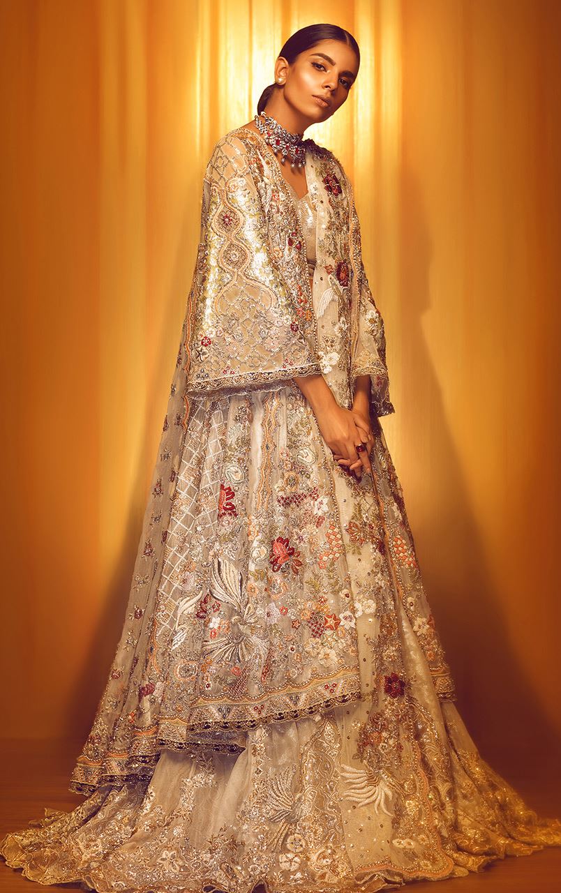 Buy this elegant and ravishing embellished Pakistani party dress by pakistani wedding collection