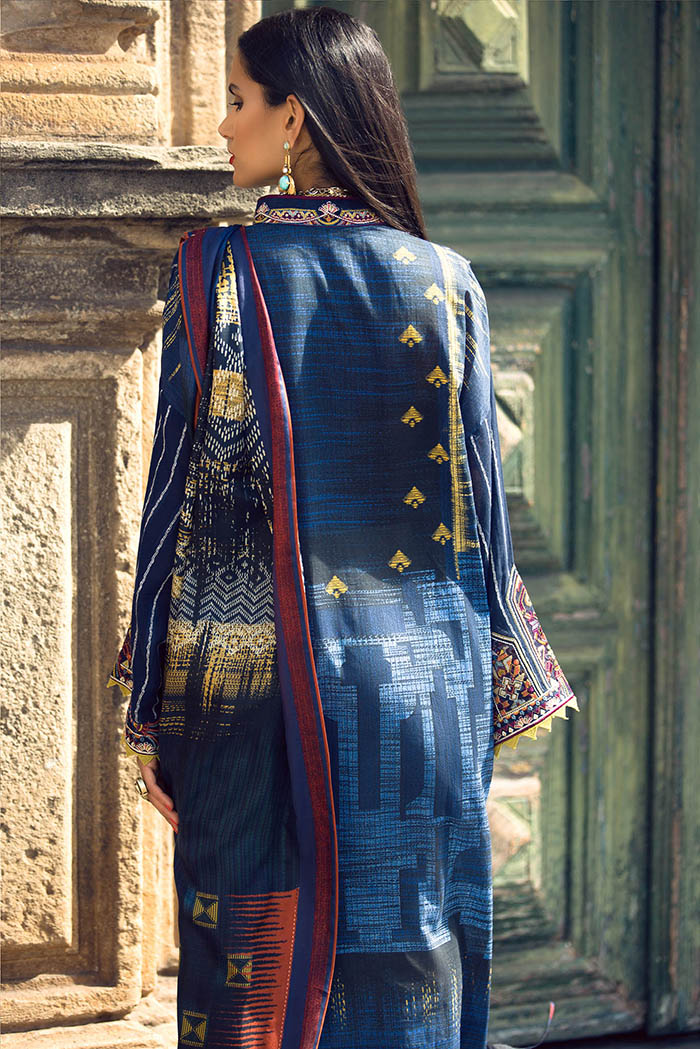 Embroidered Elan Lawn Suit