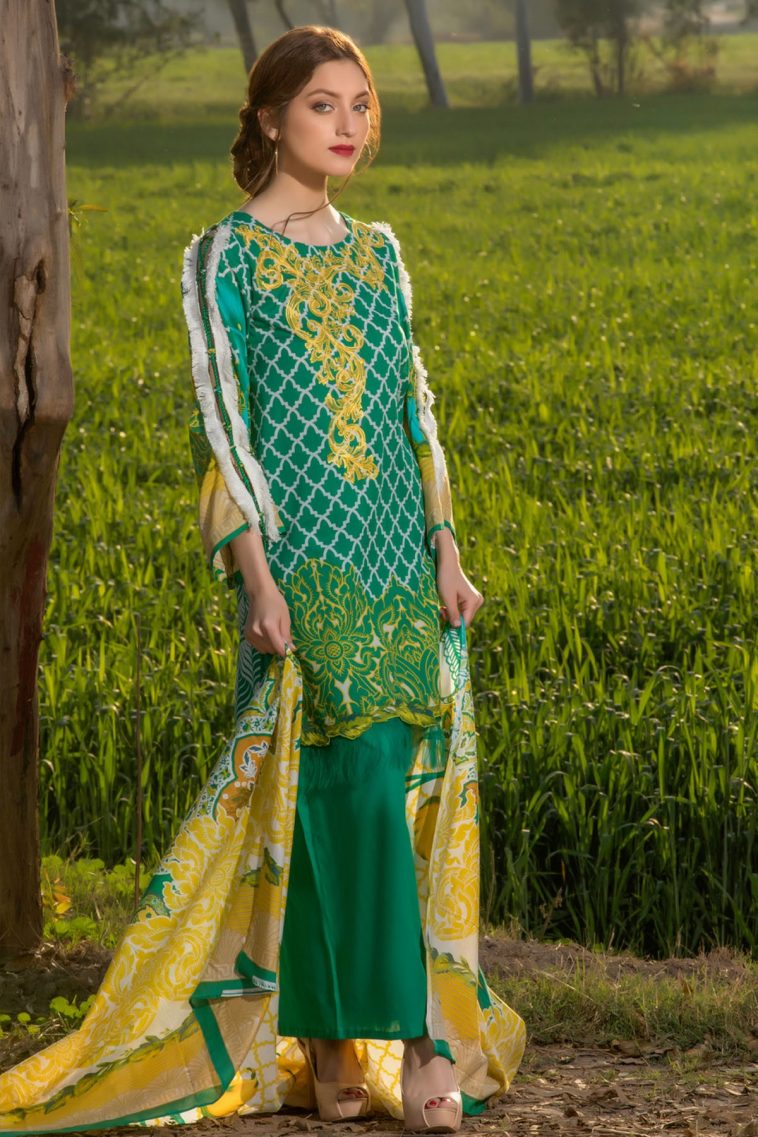 sea green pakistani dresses