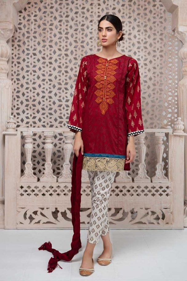 Maria B Ready to Wear Embroidered Dress A Perfect Eid Dress for
