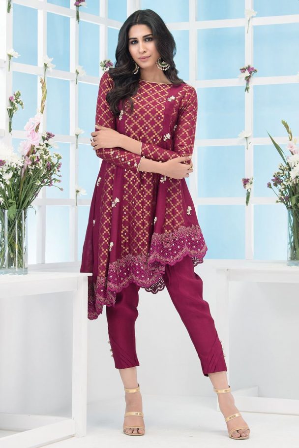 red frock design 2021