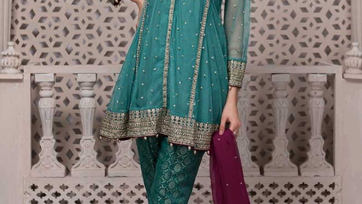 Maria B Mehndi Collection Features This Pretty Pakistani Wedding Dress Online Shopping In Pakistan 3202