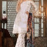 Ravishing white net Pakistani semi formal dress by Sifona