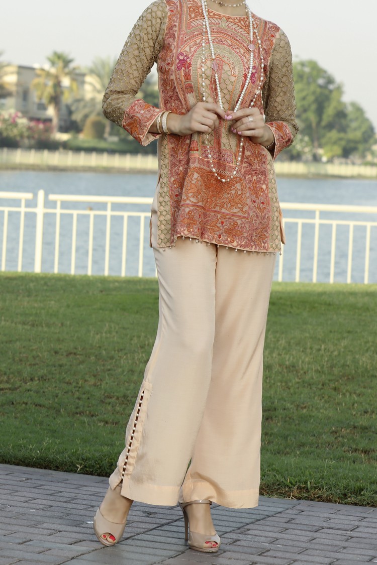 Latest Pakistani Dresses With Bell Bottom Trousers 2023  diKHAWA Fashion   2022 Online Shopping in Pakistan