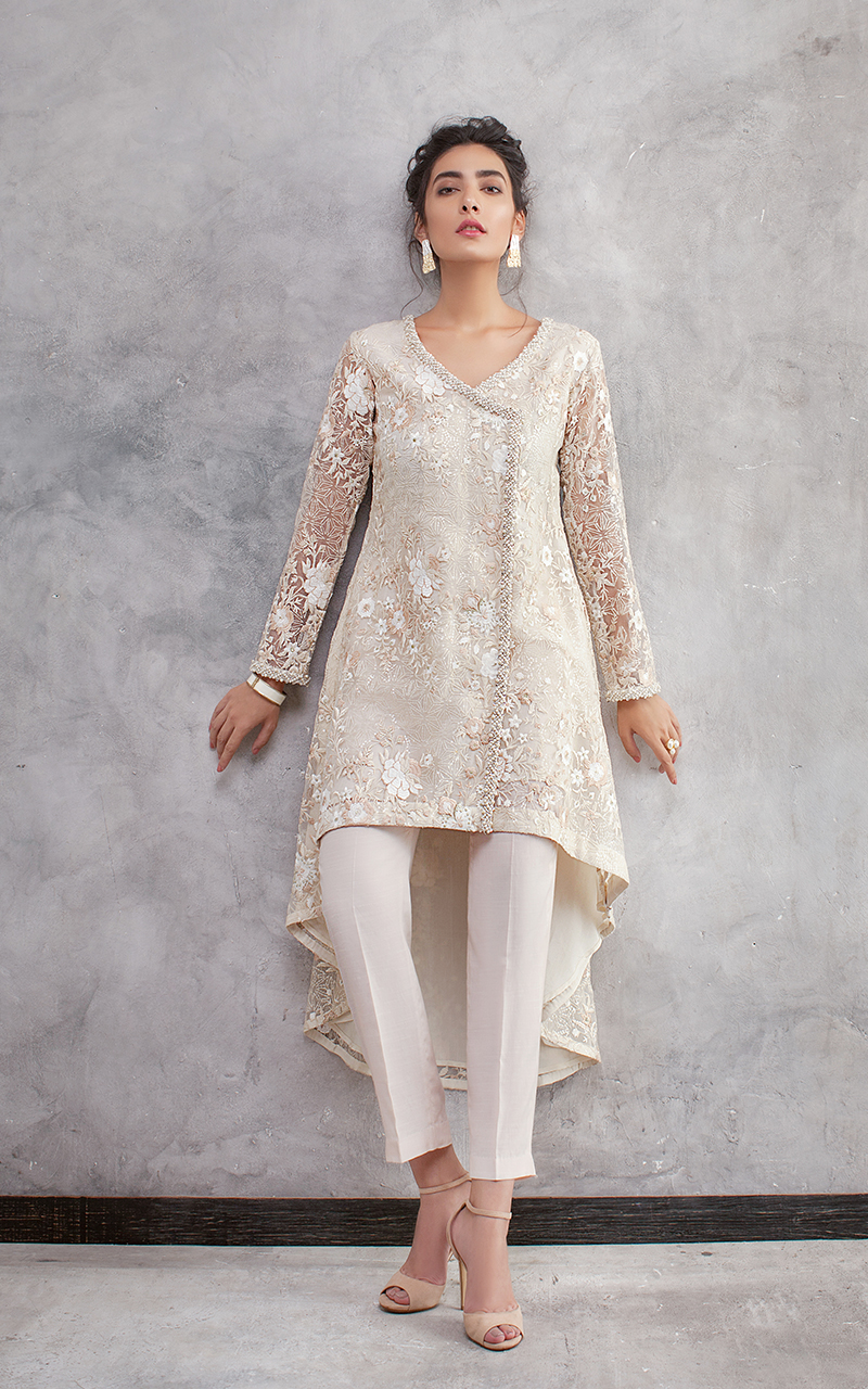 Embroidered Pakistani Wedding Dress by Threads & Motifs Formal Collection