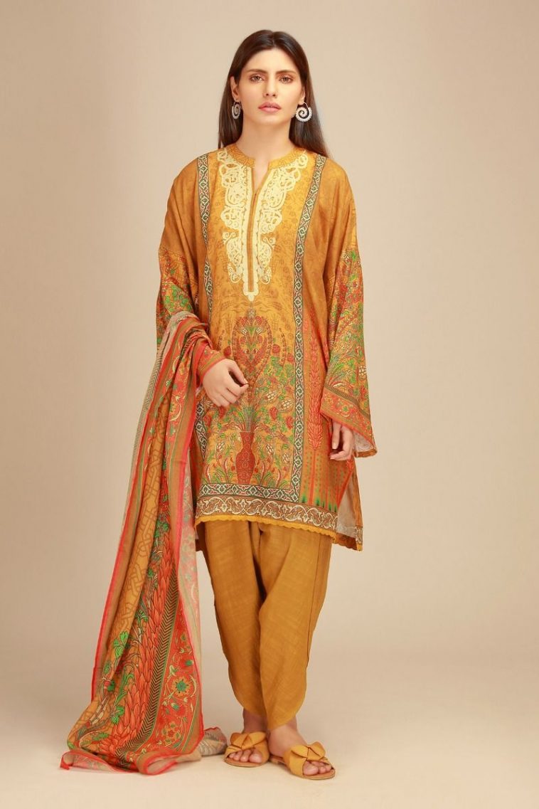 khadi suit dupatta