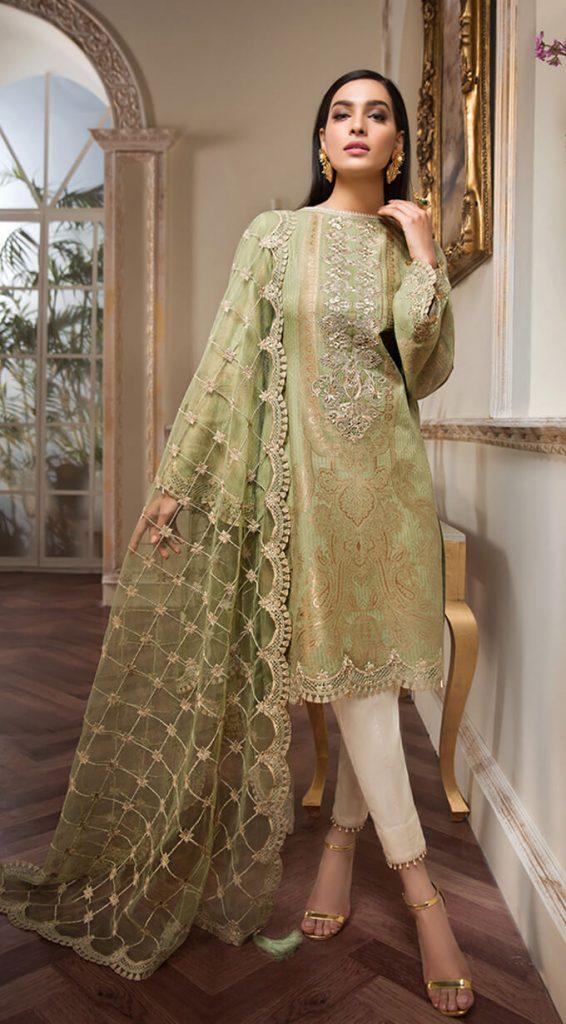 Luxe Embellished Pakistani Suit for Eid