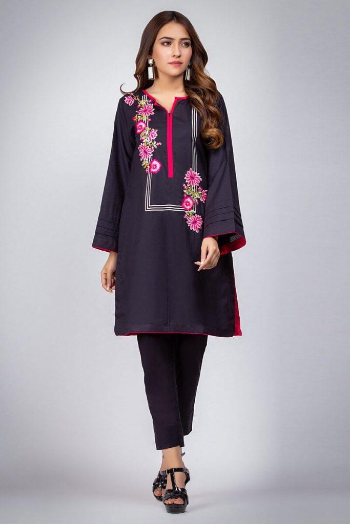Ready to Wear Floral Lawn Kurta by Orient Eid Collection 2019
