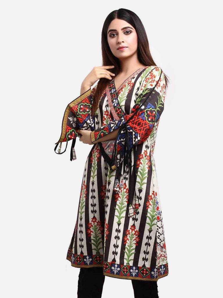 Edenrobe Multi Color Summer Lawn Suit