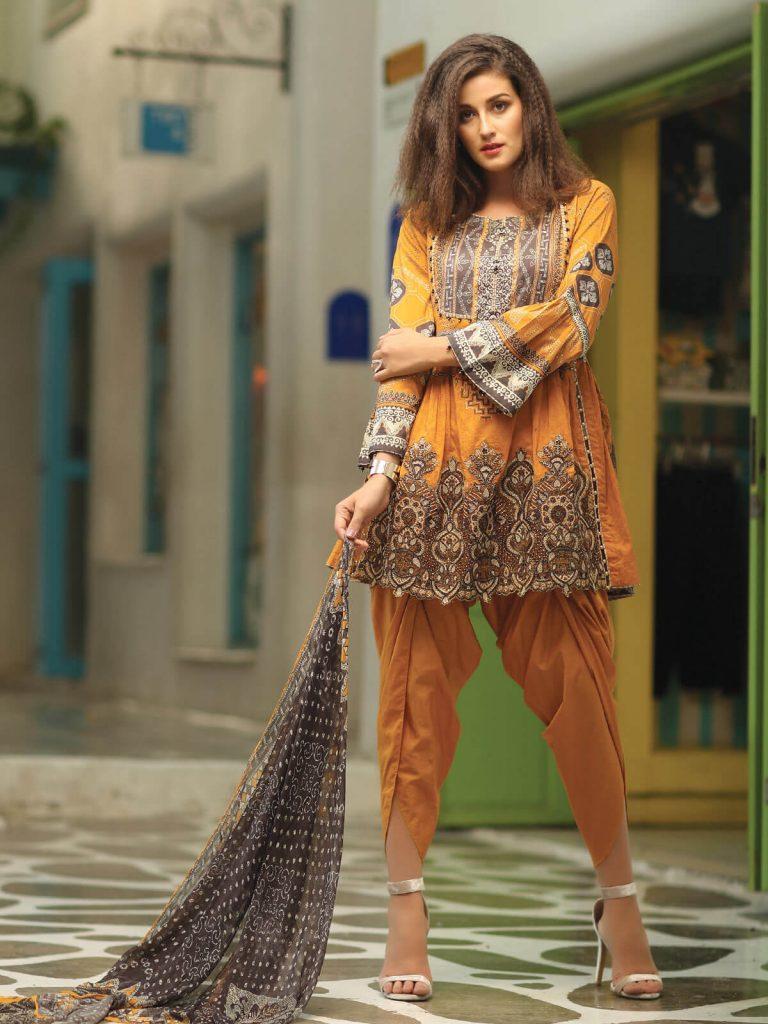 Edenrobe Unstitched Lawn Clothes for Pakistani Women in UK