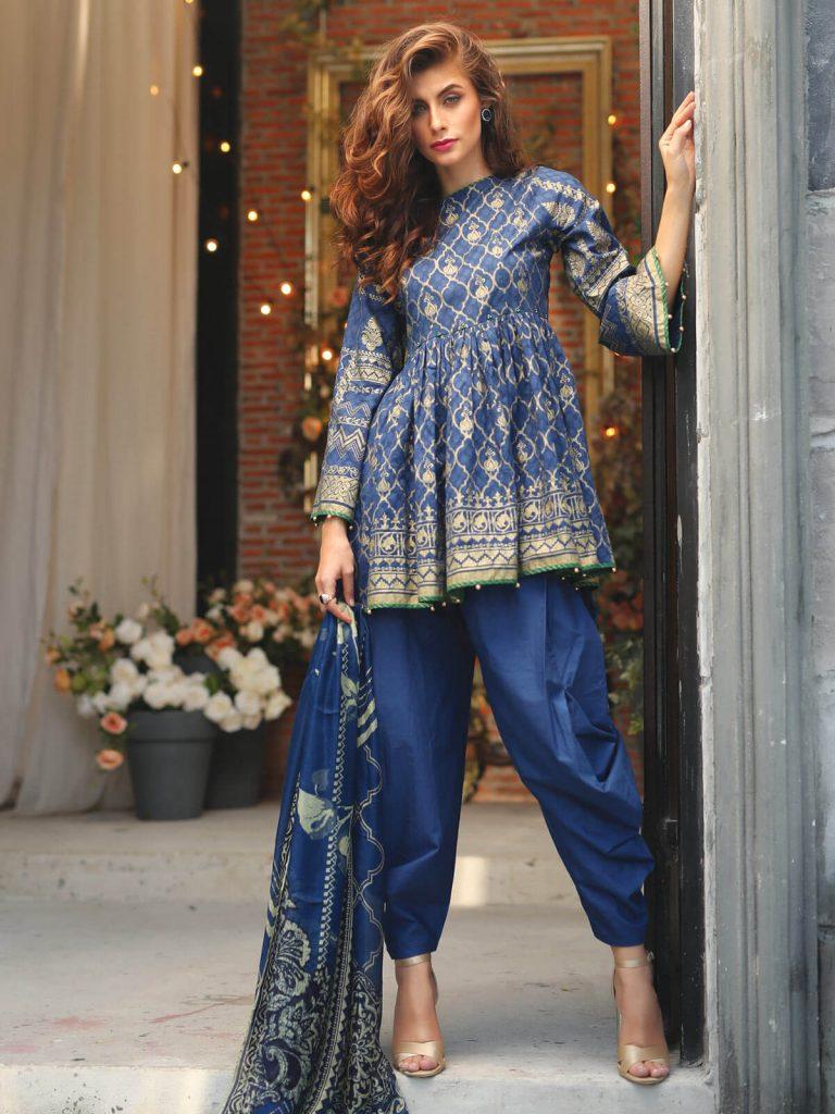 Edenrobe Unstitched Lawn Suit