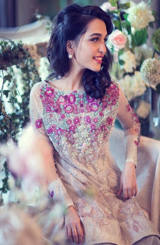 Farah Talib Aziz Zardozi Embroidery Wedding Shirt