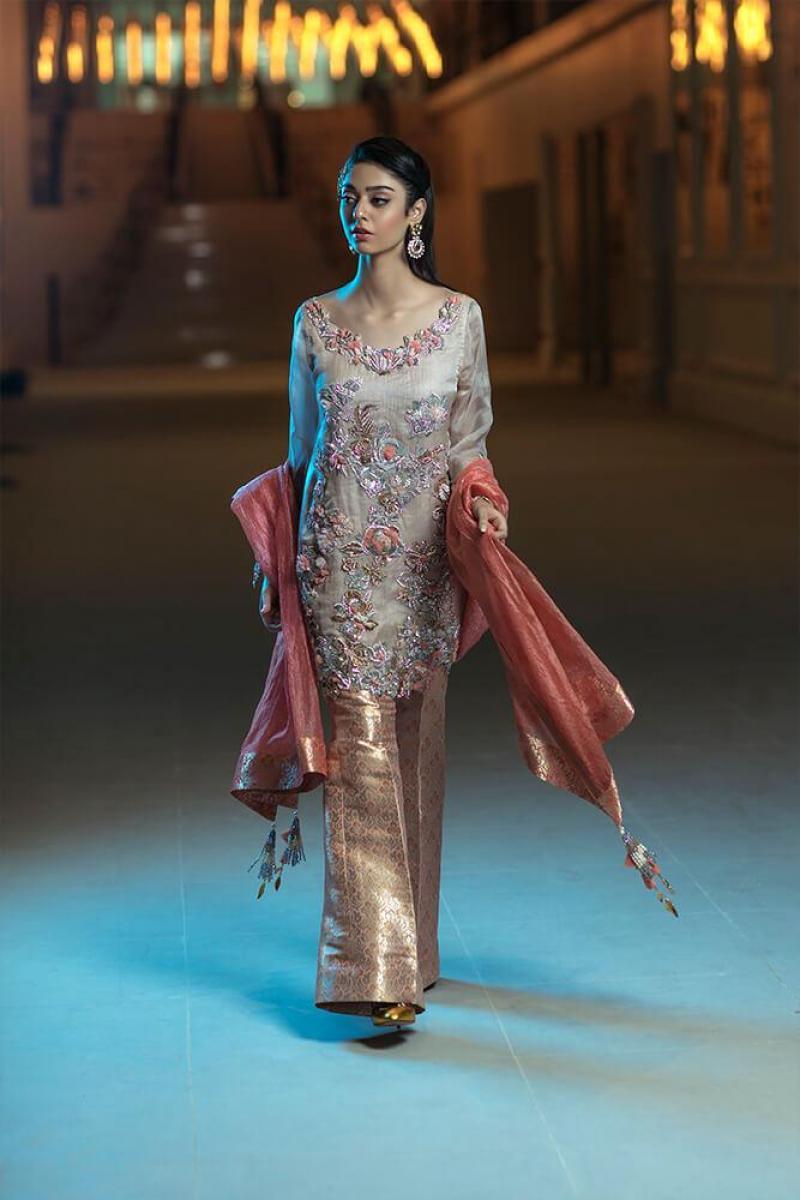 Ammara Khan Organza Wedding Outfit