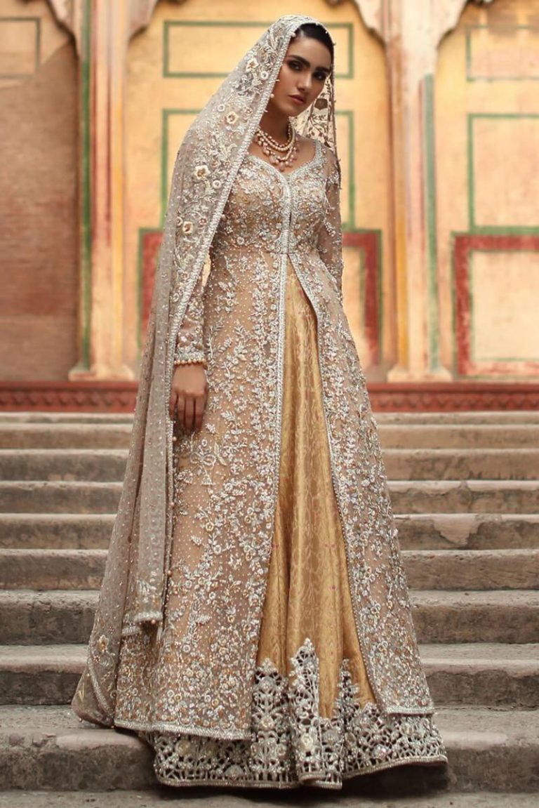 muslim bridal look in lehenga