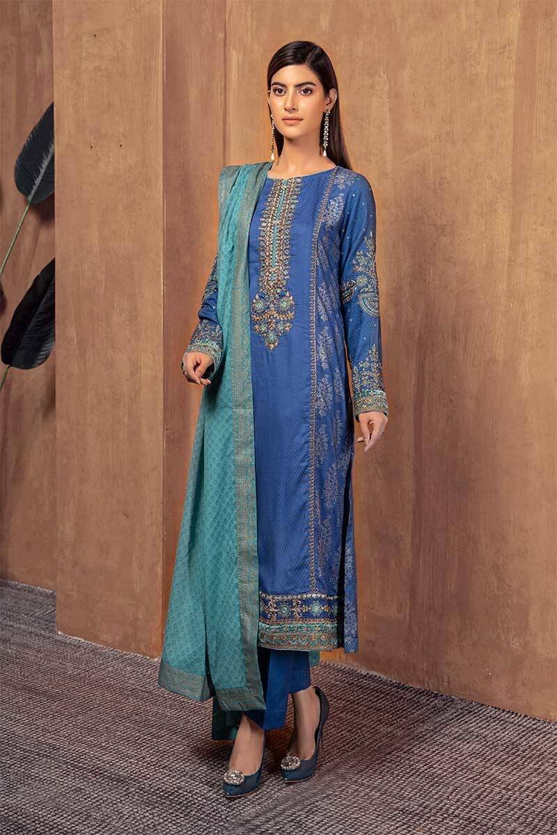 Cambric Ready to Wear Shalwar Kameez Maria B Winter Collection 2019