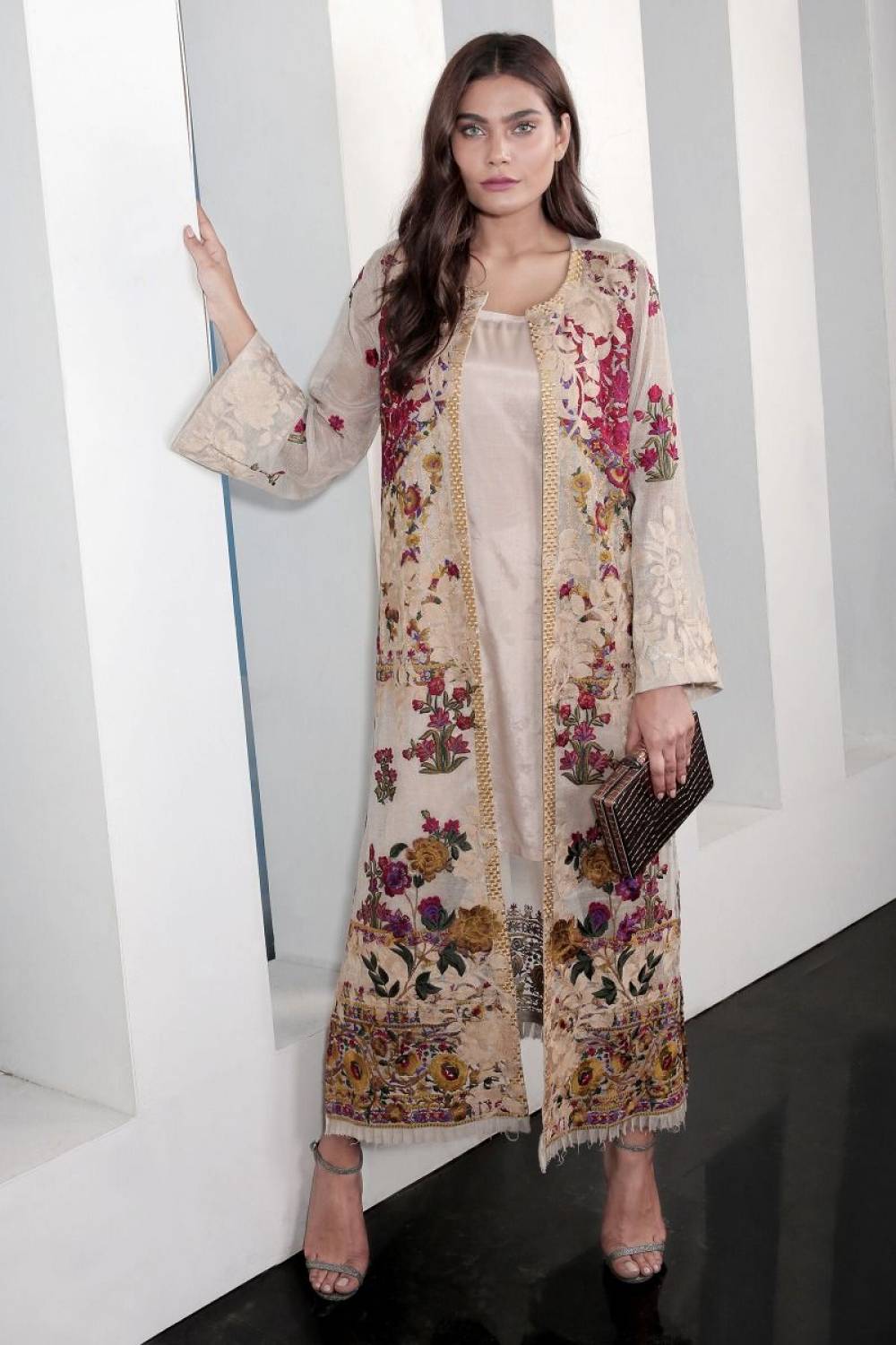 Front Open Pakistani Wedding Dress by Sana Safinaz