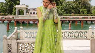 Mesmerizing Pakistani Wedding Dress by Faiza Saqlain Luxe Formals