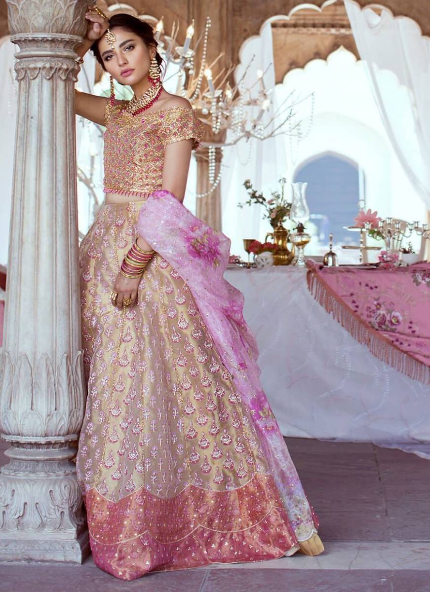 Designer Lehenga Choli by Farah Talib Aziz for Indian and Pakistani Brides