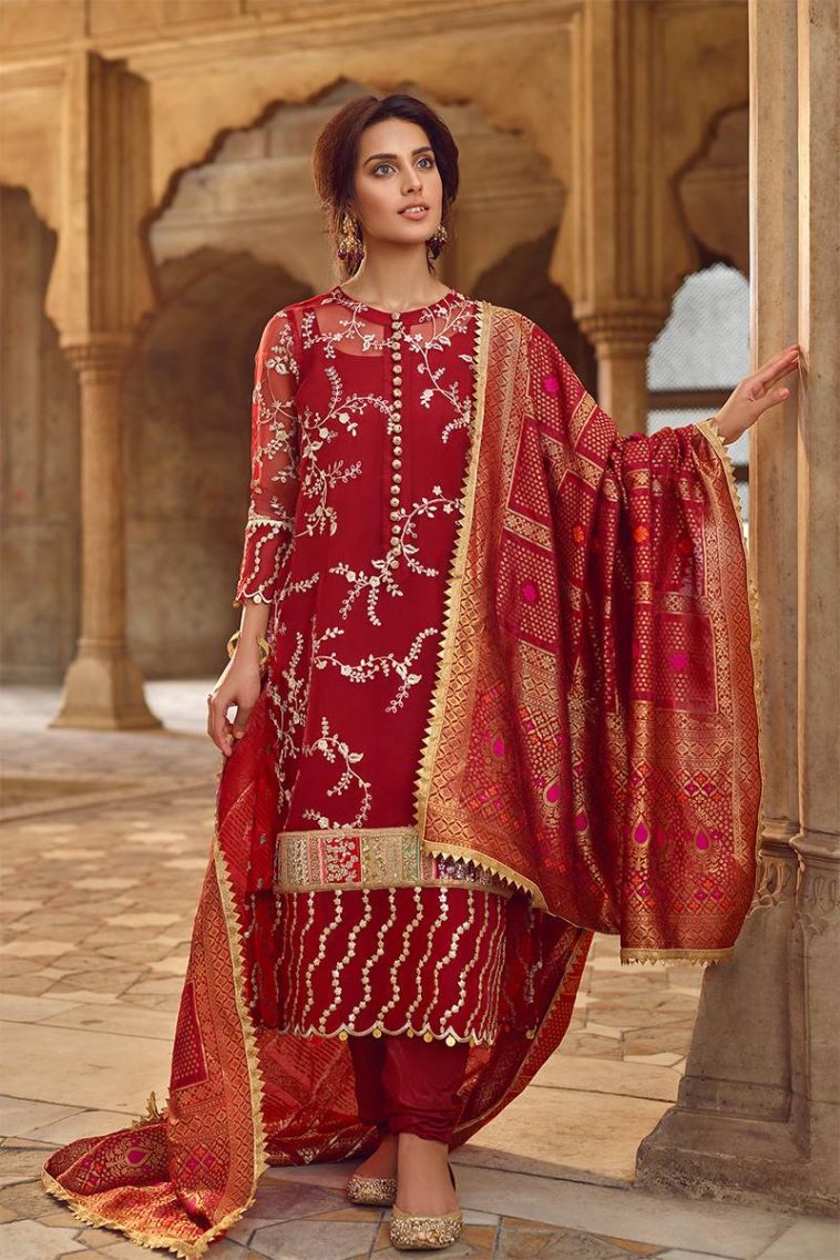 11 Formal Dresses for Pakistani Weddings By Qalamkar – Online Shopping ...
