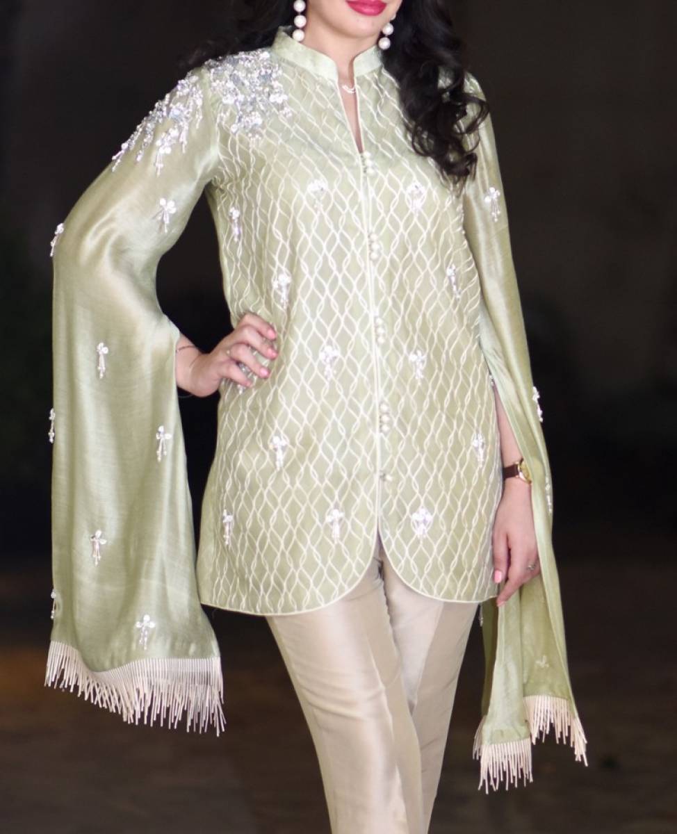 Kimono Style Pakistani Top